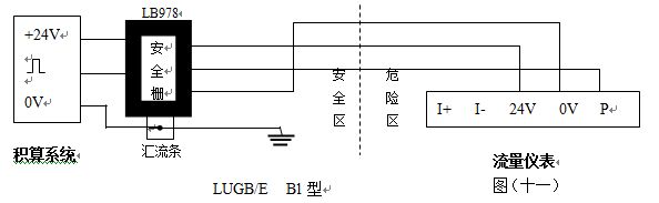 丙烯流量計(jì)防爆型配線圖