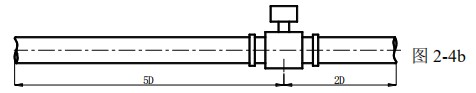 dn80電磁流量計(jì)直管段安裝位置圖